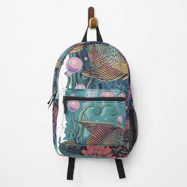 Item preview, Underwater Paradise – Colorful Fish and Coral Vector Art designed and sold by Valeree Store.