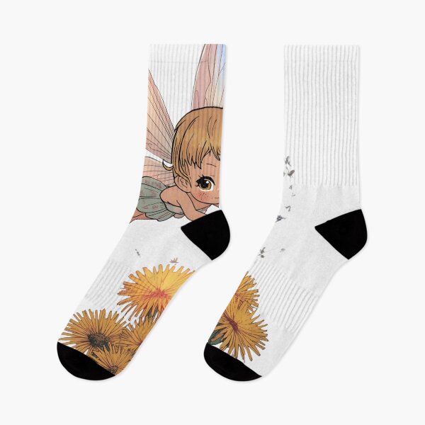 Item preview, Tiny Fairy Flying Above Dandelions designed and sold by Valeree Store.