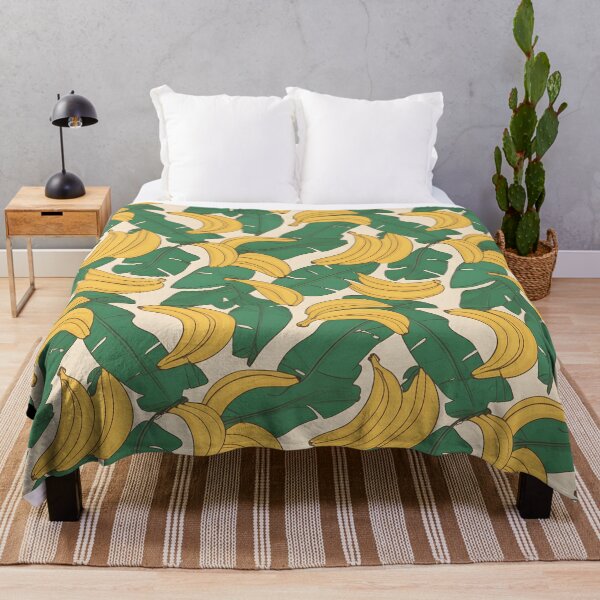 Item preview, Banana Leaf Pattern – Fashion-Inspired Summer Design designed and sold by AEROSPACE-IND.