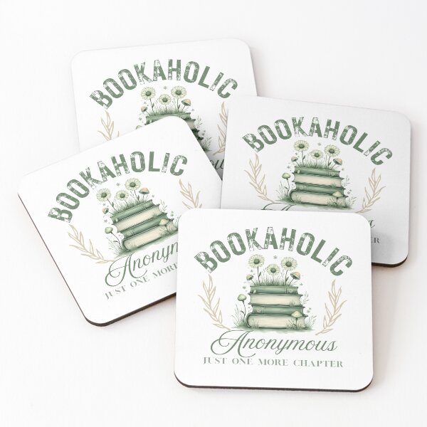Item preview, Bookaholic Anonymous designed and sold by TheEmptyBottleStudio.