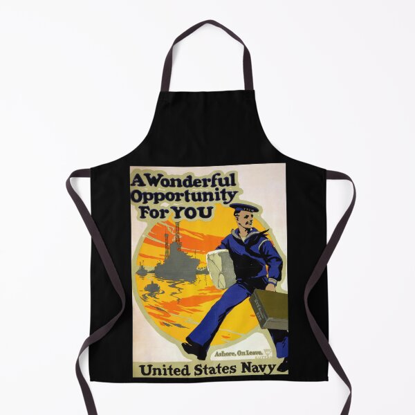 Item preview, Vintage Navy Recruitment Poster | Dynamic Sailor Art | Art Deco Style | Adventure & Travel | United States Navy Print designed and sold by artofuniverse.