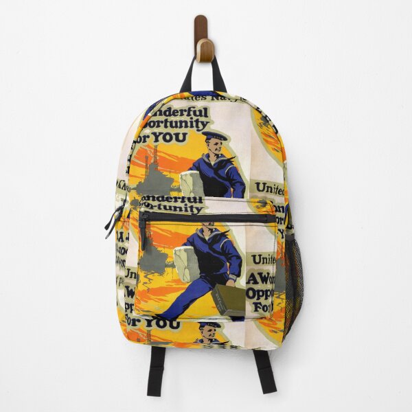 Item preview, Vintage Navy Recruitment Poster | Dynamic Sailor Art | Art Deco Style | Adventure & Travel | United States Navy Print designed and sold by artofuniverse.