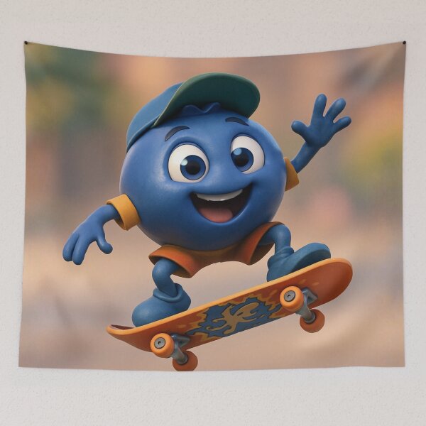 Item preview, Skater Blueberry 1 designed and sold by Sillytoe.