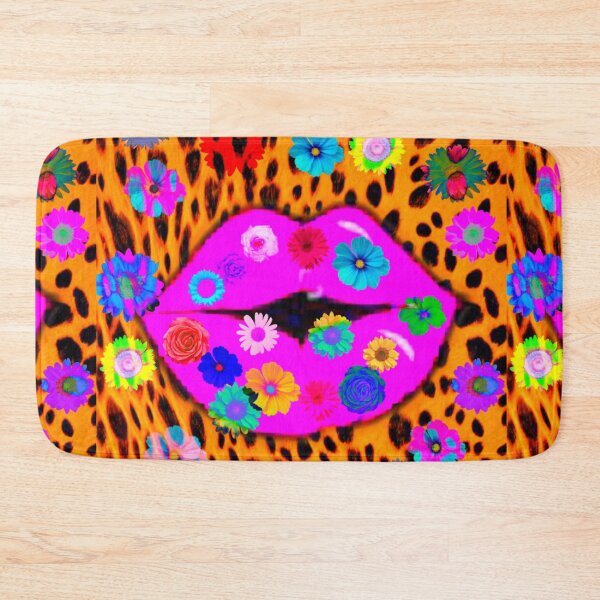 Item preview, Leopard Floral Kiss 2 designed and sold by CindyAmaruArt.
