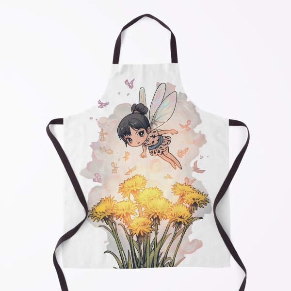 Item preview, Pastel Fairy Flight – Enchanted Dandelion Field Design designed and sold by Valeree Store.