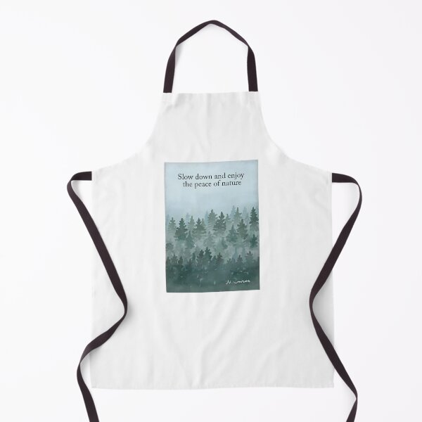 Item preview, Misty Pine Forest Slow down and enjoy the peace of nature designed and sold by Scat the cat.