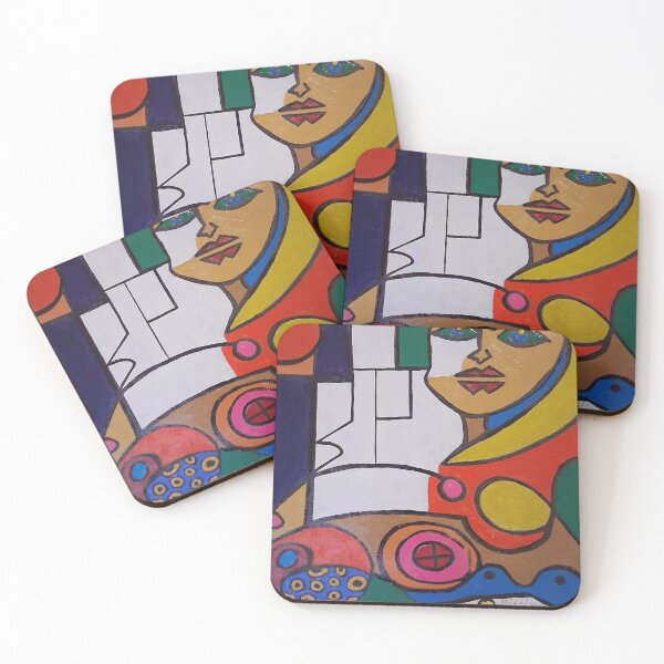 Item preview, "Cubist Muse" designed and sold by rshlomit.