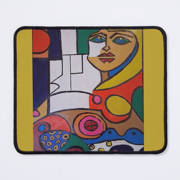 Item preview, "Cubist Muse" designed and sold by rshlomit.