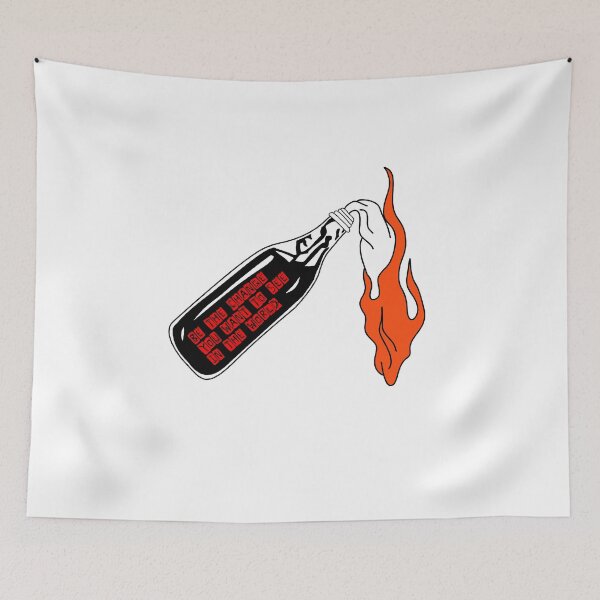 Item preview, Burn your mark on the world designed and sold by LowkeyLounge.