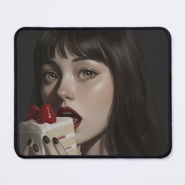 Item preview, Cake girl portrait designed and sold by ONEMOREBEER.