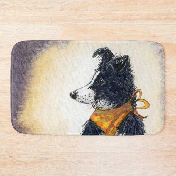 Item preview, Border collie dog posing in the window - he knows he looks cool designed and sold by SusanAlisonArt.