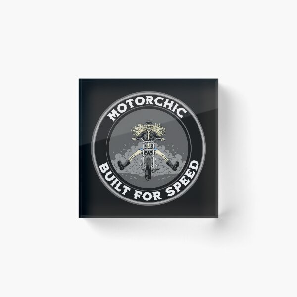 Item preview, Motorchic built for speed skeleton motorcycle designed and sold by Elementalt.