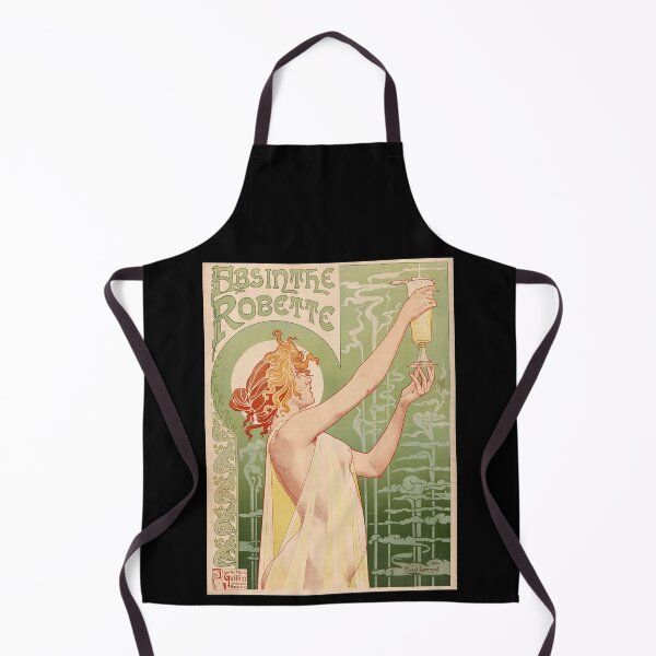 Item preview, Art Nouveau Wall Art | Absinthe Robette Poster | Privat-Livemont Classic | Elegant Woman Decor & Vintage Style Print designed and sold by artofuniverse.