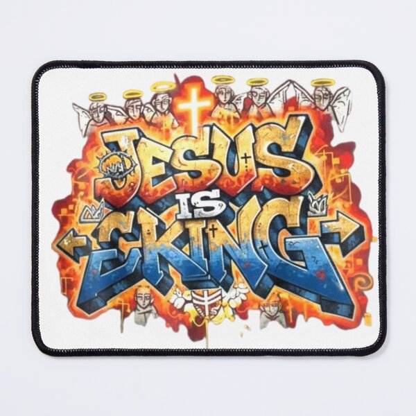 Item preview, Jesus Graffiti . JESUS IS KING. designed and sold by Obinne.