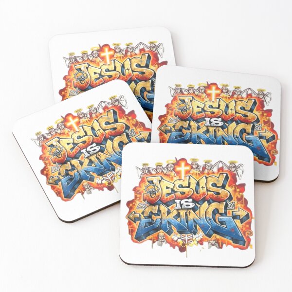 Item preview, Jesus Graffiti . JESUS IS KING. designed and sold by Obinne.