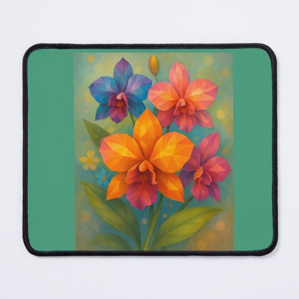 Item preview, “Orchids in Bloom — Jewel Garden Radiance” designed and sold by GeoWild Designs.