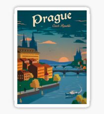 Czech Prague Sticker