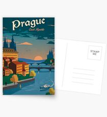 Czech Prague Postcards