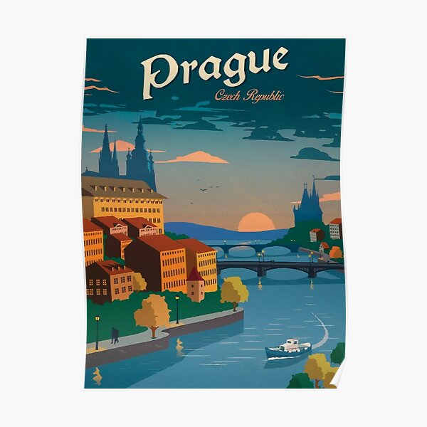 Czech Prague Poster