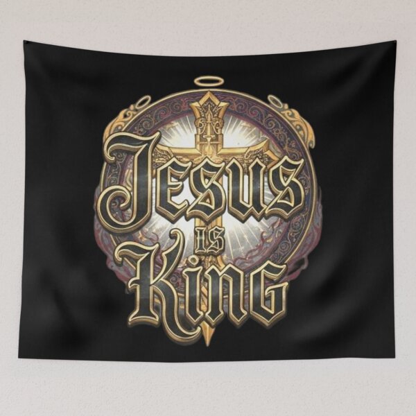 Item preview, Jesus Graffiti . JESUS IS KING. designed and sold by Obinne.