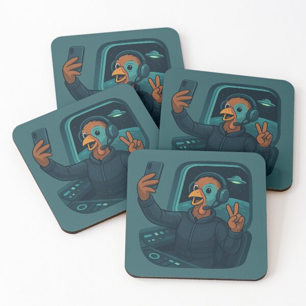 Item preview, Turkey Vlogger from Space - UFO Edition designed and sold by I AM BRO.