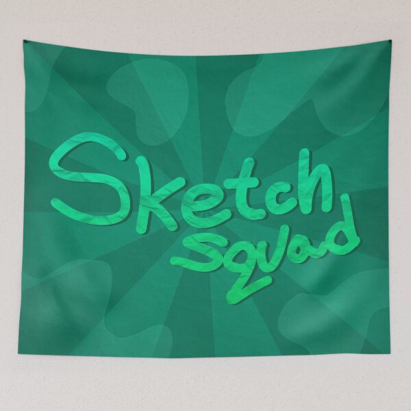 Item preview, SketchSquad Logo designed and sold by Radiostar Productions Merch.