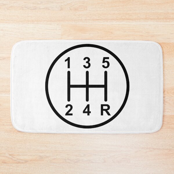 Item preview, Gear shift black circle designed and sold by Fuel & Wheels.