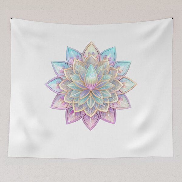 Item preview, Crystal Lotus Mandala designed and sold by Lucky 777.
