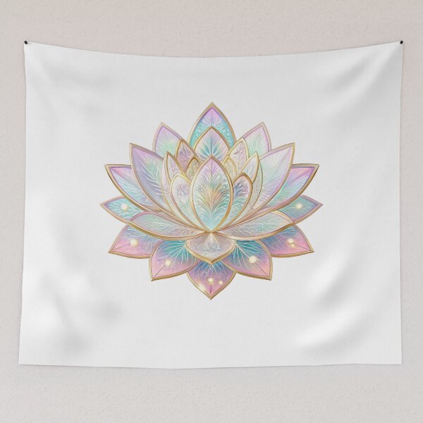 Item preview, Crystal Lotus Mandala designed and sold by Lucky 777.