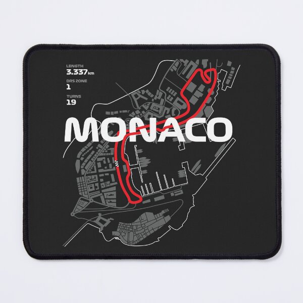 Item preview, Monaco F1 Track designed and sold by nerdywears.