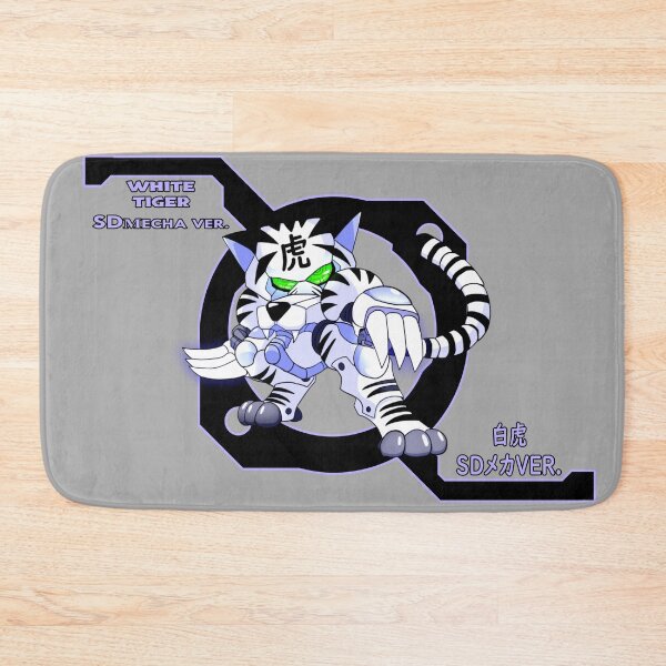 Item preview, CHIBI robot white tiger designed and sold by TheKIRIN.