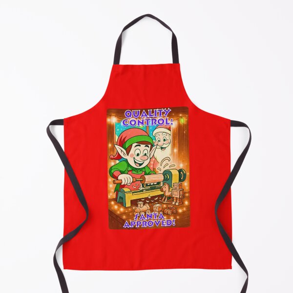 Item preview, QUALITY CONTROL: SANTA APPROVED! designed and sold by Brickroad Dsigns.
