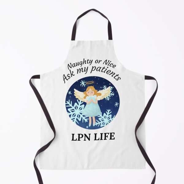 Item preview, Naughty or nice LPN nurse designed and sold by SNW-Collective.