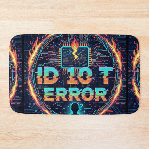 Item preview, ID10T Error  designed and sold by Erik007best.