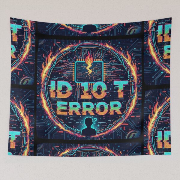 Item preview, ID10T Error  designed and sold by Erik007best.