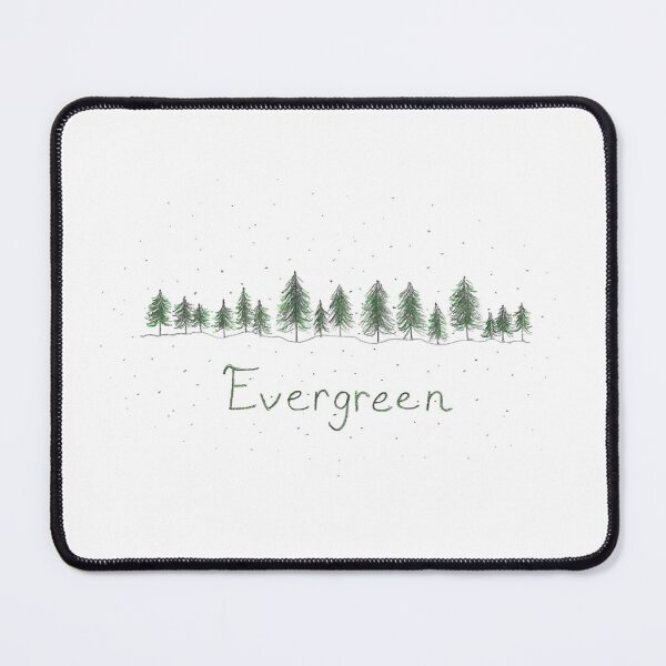 Item preview, Snowy Evergreen Trees designed and sold by kawaiisunnypocket.