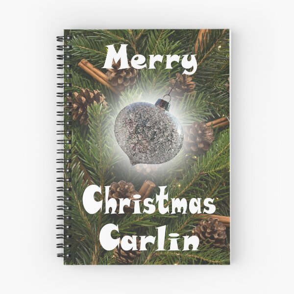 Item preview, Merry Christmas Carlin - Pine & Cinnamon with Glass Bauble :) designed and sold by Myriel-Myriel.