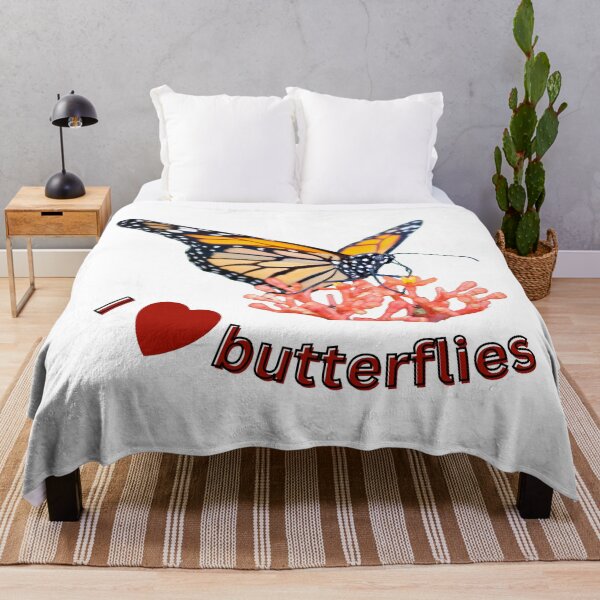 Item preview, Monarch butterflies – I love butterflies | Nature, lightness & joie de vivre designed and sold by Katja LebenFreude.