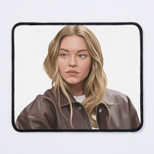 Item preview, Sydney Sweeney Meme Stare – Viral GQ Interview designed and sold by Smilebigfortheworld.