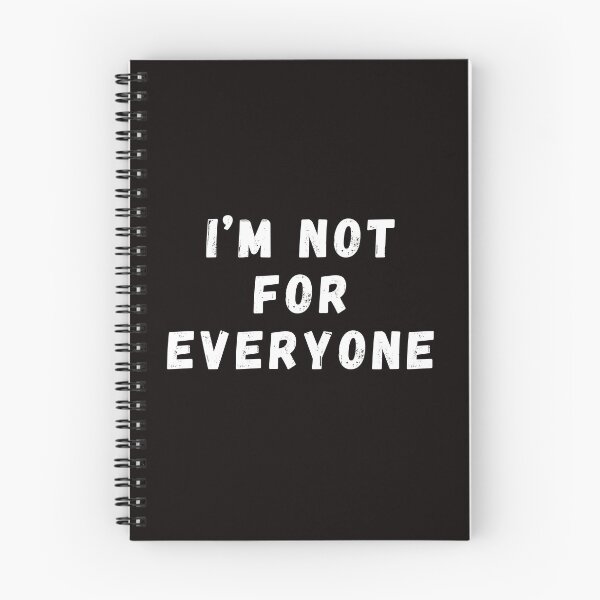 Item preview, I'm Not for Everyone designed and sold by SarcastiCrafts.