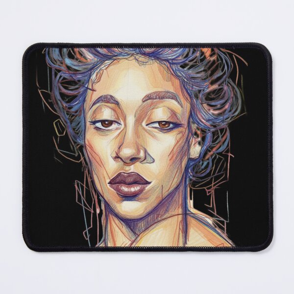 Item preview, Woman portrait - Free mind designed and sold by ONEMOREBEER.