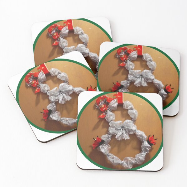 Item preview, Picture of a snowman wreath craft project.  designed and sold by Dressmess.