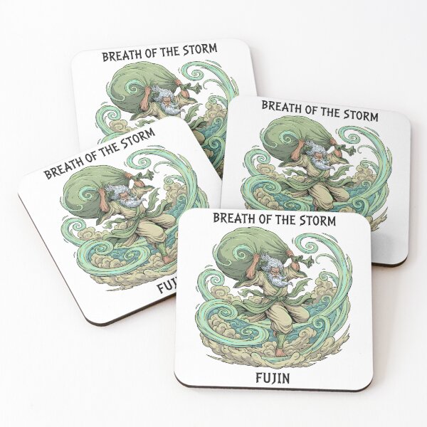 Item preview, Fujin Breath of the Storm Japanese God of Wind Bag designed and sold by NeonPantheon.