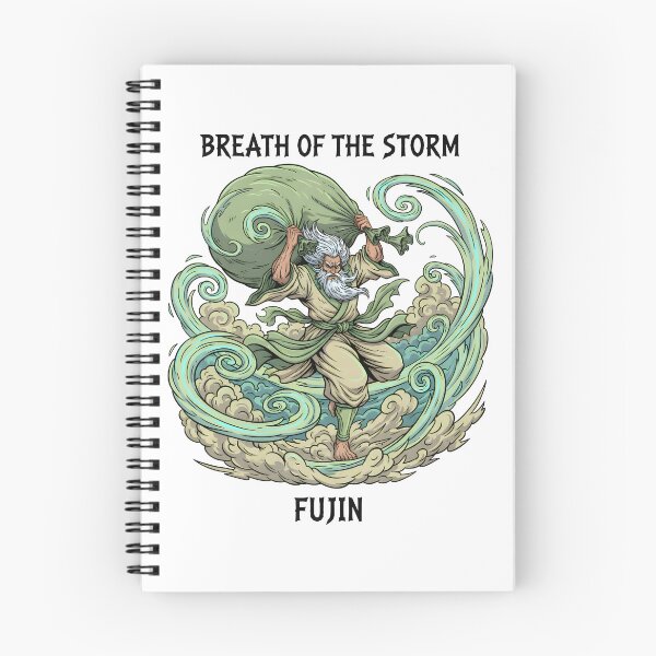 Item preview, Fujin Breath of the Storm Japanese God of Wind Bag designed and sold by NeonPantheon.