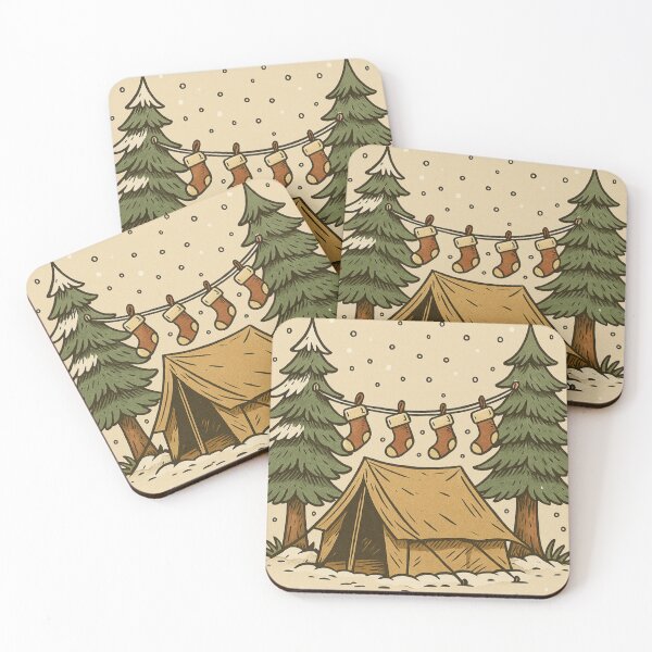 Item preview, Stockings in the Snow: A Cozy Camp Christmas designed and sold by JoCoCraftworks.