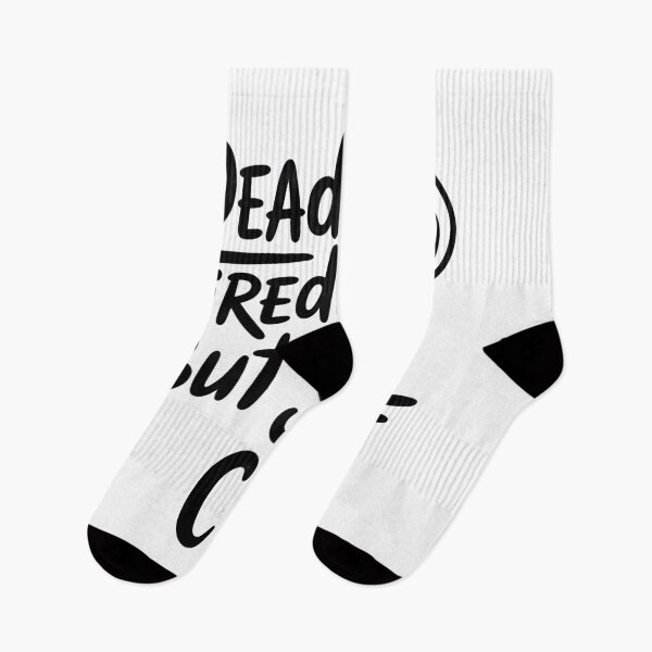 Item preview, Dead Tired But Still Cute designed and sold by CalmDownZone ⭐️⭐️⭐️⭐️⭐️.