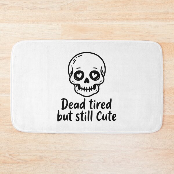 Item preview, Dead Tired But Still Cute (Heart Eyes Version) designed and sold by CalmDownZone ⭐️⭐️⭐️⭐️⭐️.