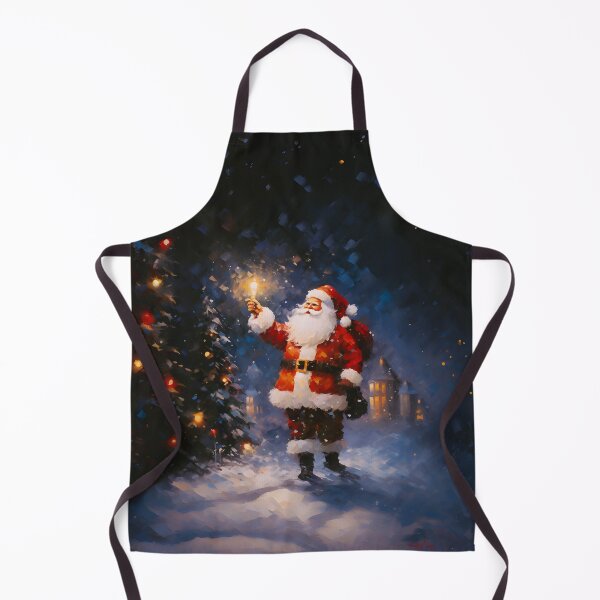 Item preview, Santa's Nocturnal Stroll designed and sold by Heather Maree Design Studio.