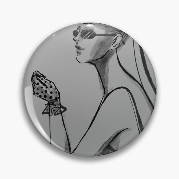 Item preview, Bonjour Paris Elegant Woman Painting with Torn Paper Effect designed and sold by LOUBNEY.