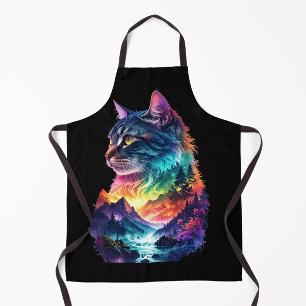 Item preview, Mystical Cat Silhouette T-shirt,Tee designed and sold by Alicjareign.